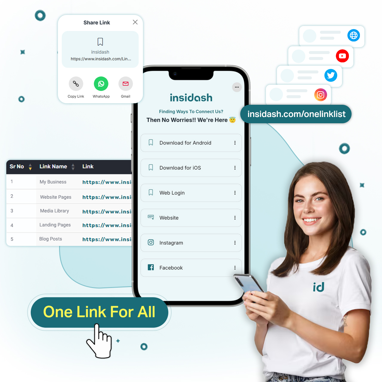 insidash One Link