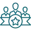 Team collaboration icon